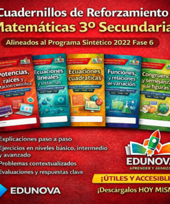 Cuadernillos de Reforzamiento – Matemáticas 3° de Secundaria