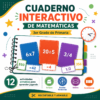 Cuaderno Interactivo de Matemáticas 3er Grado de Primaria NEM 2026-2027 | 12 Actividades Armables (Solapas, Ruedas Giratorias, Sobres y Acordeones) | PDF y Word Editable
