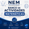 Banco de Actividades NEM Matemáticas 3° de Secundaria 2026-2027 | Recurso Integral para el Docente | Word Editable