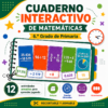 Cuaderno Interactivo de Matemáticas 6to Grado de Primaria NEM 2026-2027 | 12 Actividades Armables (Solapas, Ruedas Giratorias, Sobres y Acordeones) | PDF y Word Editable