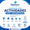 Generador de Actividades NEM Matemáticas 1°, 2° y 3° Secundaria 2026-2027 | Actividades y Exámenes | Word Editable
