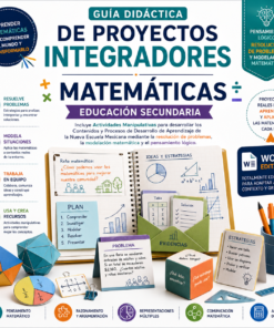 Proyectos Integradores de Matemáticas para Secundaria | NEM 2026-2027 | Word Editable