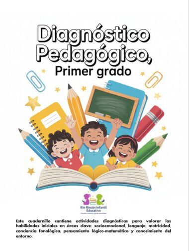 Cuadernillo para evaluación diagnóstica de primer grado de primaria.
