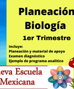 Planeación Biología Nueva Escuela Mexicana