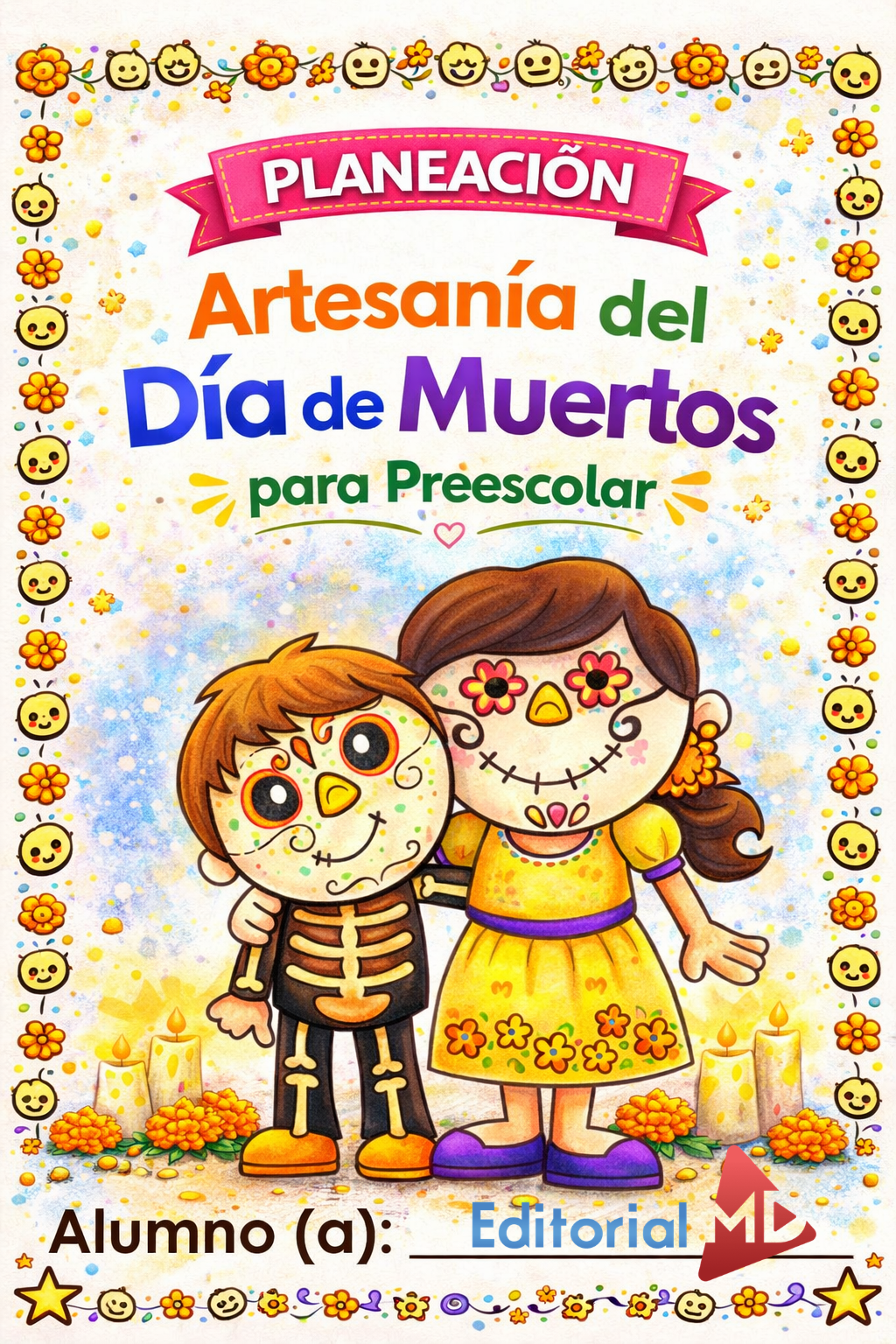 Planeación Artesanía del Día de Muertos para Preescolar 1 Planeación Artesanía del Día de Muertos para Preescolar