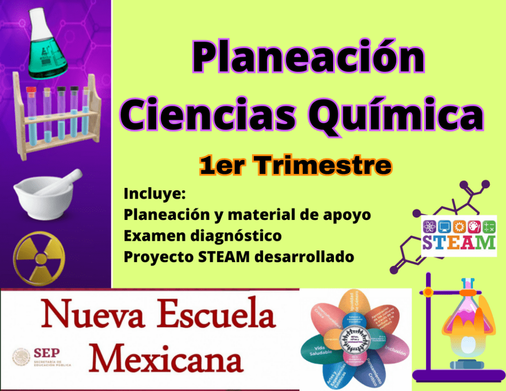Examen De Quimica Secundaria Primer Trimestre www.editorialmd.com