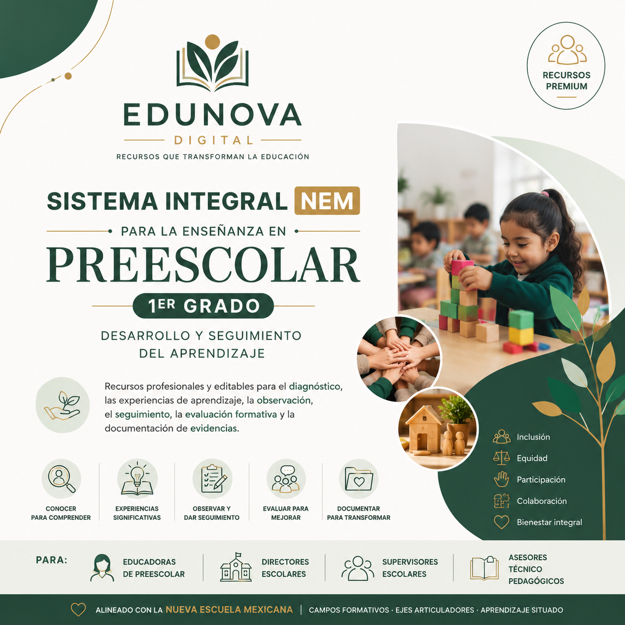 Sistema Integral para la Enseñanza en Preescolar 1er Grado: Desarrollo y Seguimiento del Aprendizaje NEM 2026-2027 1 Sistema Integral para la Enseñanza en Preescolar 1er Grado: Desarrollo y Seguimiento del Aprendizaje NEM 2026-2027