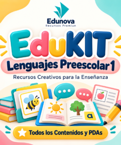 EduKIT Lenguajes Preescolar 1 | Recursos Creativos para la Enseñanza – Todos los Contenidos y PDAs