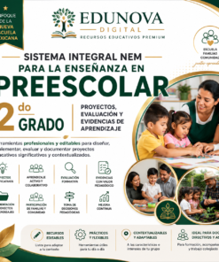 Sistema Integral para la Enseñanza en Preescolar 2do Grado: Proyectos, Evaluación y Evidencias de Aprendizaje NEM 2026-2027