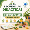 Secuencias Didácticas para Preescolar Segundo Grado | Planeaciones NEM 2026-2027 | Word Editable