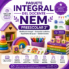 Paquete Integral del Docente NEM Preescolar 3° | Planeaciones, Evaluación y Seguimiento | Word y Excel Editables