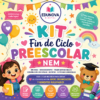 Mega Kit Fin de Curso Preescolar NEM | Diplomas, Reportes, Actividades Emocionales y Recursos Editables para Docentes