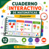 Cuaderno Interactivo de Matemáticas Preescolar NEM 2026-2027 | 12 Actividades Armables (Solapas, Ruedas Giratorias, Sobres y Acordeones) | PDF y Word Editable