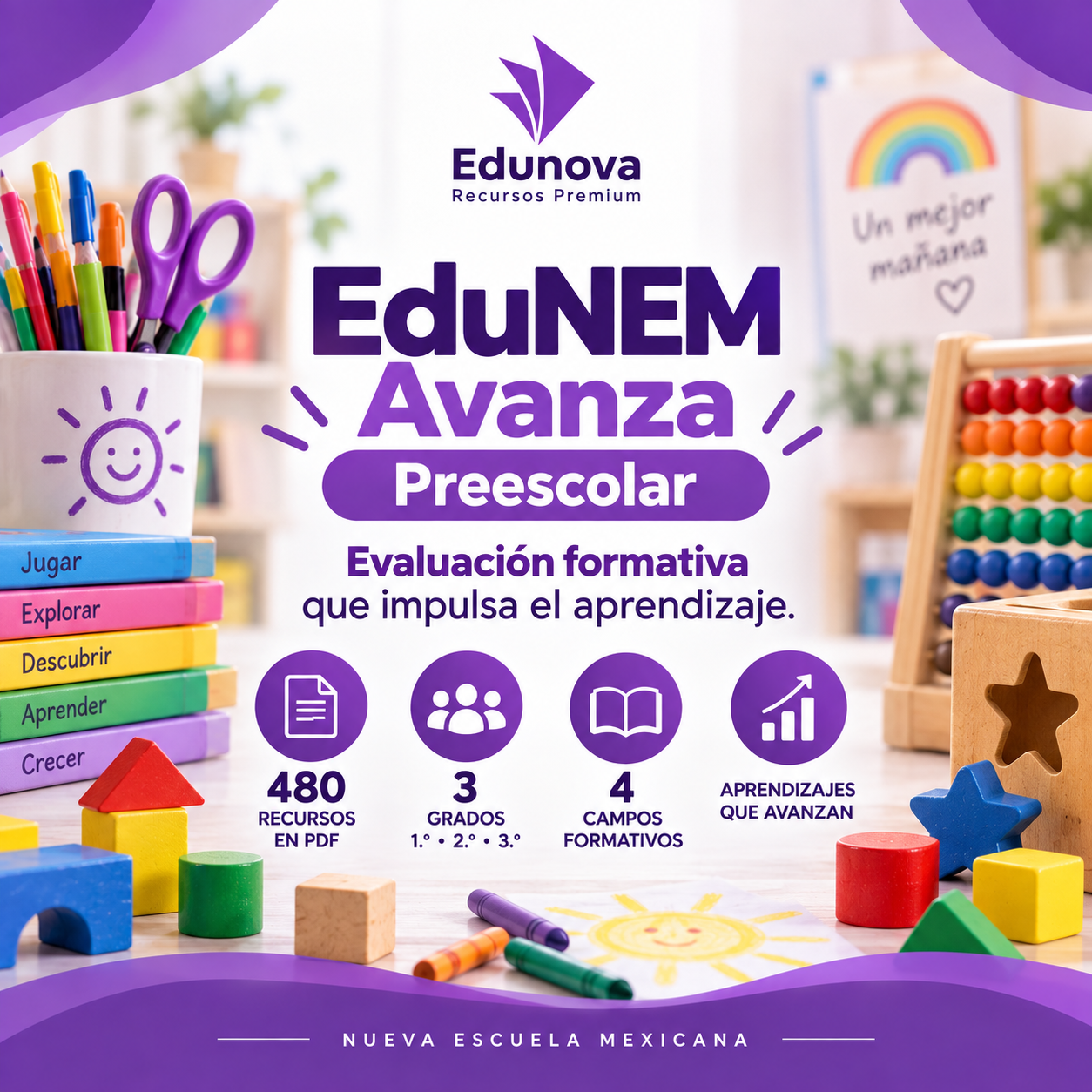 EduNEM Avanza Preescolar | Evaluación Formativa y Reforzamiento NEM 2026-2027 1 EduNEM Avanza Preescolar | Evaluación Formativa y Reforzamiento NEM 2026-2027