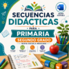 Secuencias Didácticas para Primaria Segundo Grado | Planeaciones NEM 2026-2027 | Word Editable