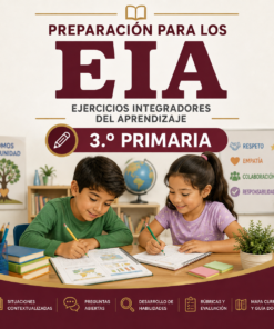 Ejercicios Integradores del Aprendizaje EIA 3.º Primaria 2026-2027 | Preparación, Evaluación y Retroalimentación | Word Editable