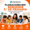 Planeaciones NEM 3.º de Primaria por Proyectos 2026-2027 | Todos los Campos Formativos | Word Editable