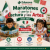 Maratones por la Lectura y las Artes para Primaria 2026-2027 | 1° a 6° Grado | Septiembre | NEM