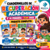 Cuadernillos de Recuperación Académica 1° de Primaria NEM | Paquete Completo 3 Periodos + Recuperación Final