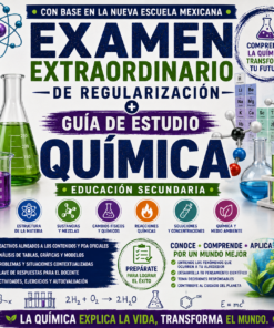 Examen Extraordinario de Regularización + Guía de Estudio Química Secundaria NEM | Word Editable