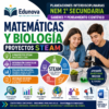 Planeaciones Interdisciplinarias NEM 1° Secundaria Saberes y Pensamiento Científico 2026-2027 | Todo el Ciclo Escolar Mes por Mes - Proyectos STEAM