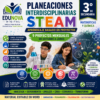 Planeaciones Interdisciplinarias NEM 3° Secundaria Saberes y Pensamiento Científico 2026-2027 | Todo el Ciclo Escolar Mes por Mes - Proyectos STEAM