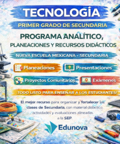 Tecnología 1: Programa Analítico, Planeaciones y Recursos Didácticos