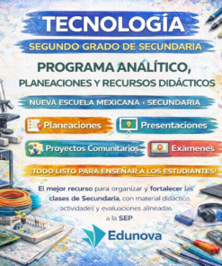 Tecnología 2: Programa Analítico, Planeaciones y Recursos Didácticos