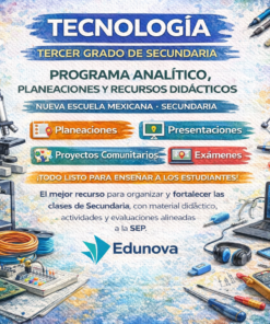 Tecnología 3: Programa Analítico, Planeaciones y Recursos Didácticos