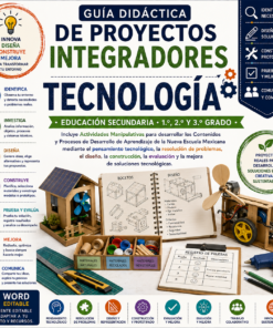 Proyectos Integradores de Tecnología para Secundaria | NEM 2026-2027 | Word Editable