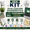 Kit de Evaluación Diagnóstica NEM Telesecundaria 1° 2026-2027 | 4 Herramientas para Evaluar y Atender el Rezago | Word y Excel Editable
