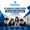 Planeaciones NEM Telesecundaria 1er Grado 2026-2027 | Programa Analítico y Planeación Mensual | Word Editable