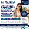 Cuadernos de Cierre, Recuperación y Reforzamiento 2025-2026 Telesecundaria Completa | 1° 2° y 3° | Material Digital NEM