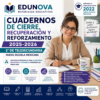 Cuadernos de Cierre, Recuperación y Reforzamiento 2025-2026 2° Telesecundaria | Material Digital NEM