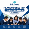 Planeaciones NEM Telesecundaria 2° Grado 2026-2027 | Programa Analítico y Planeación Mensual | Word Editable