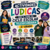 Actividades Lúdicas para el Cierre del Ciclo Escolar | Telesecundaria 3 | Guía PDF + Presentación PPT Editable