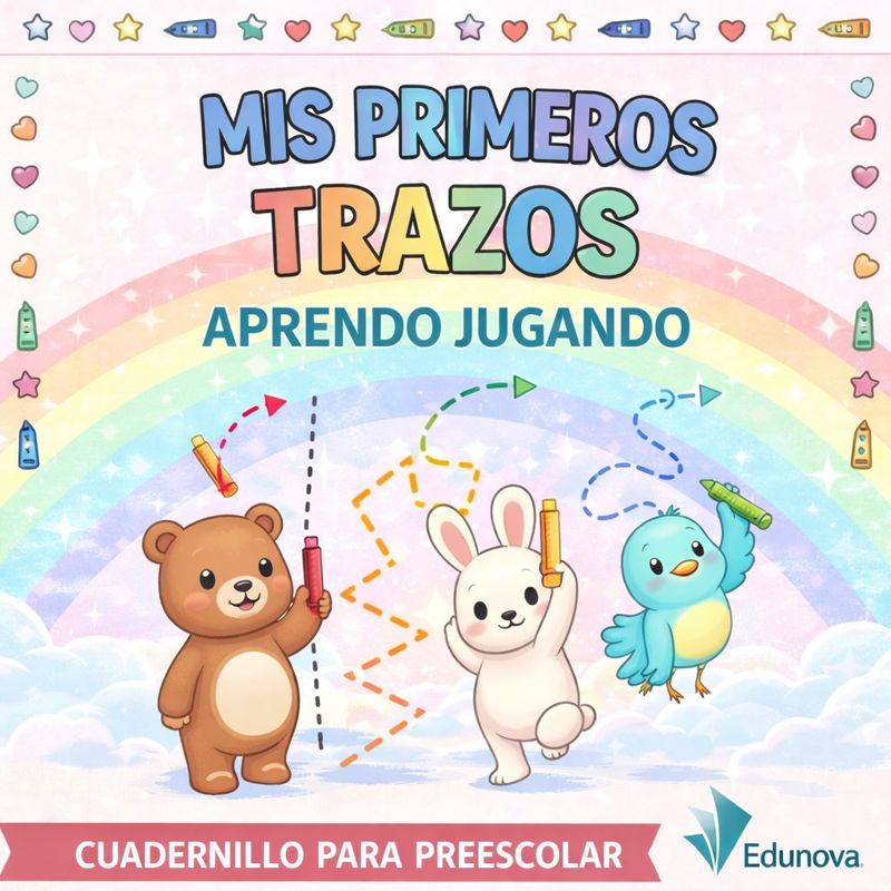 Mis Primeros Trazos – Aprendo Jugando 1 Mis Primeros Trazos – Aprendo Jugando