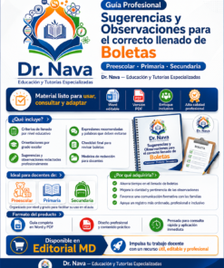 Sugerencias y Observaciones para el Correcto Llenado de Boletas de Educación Básica | Preescolar, Primaria y Secundaria