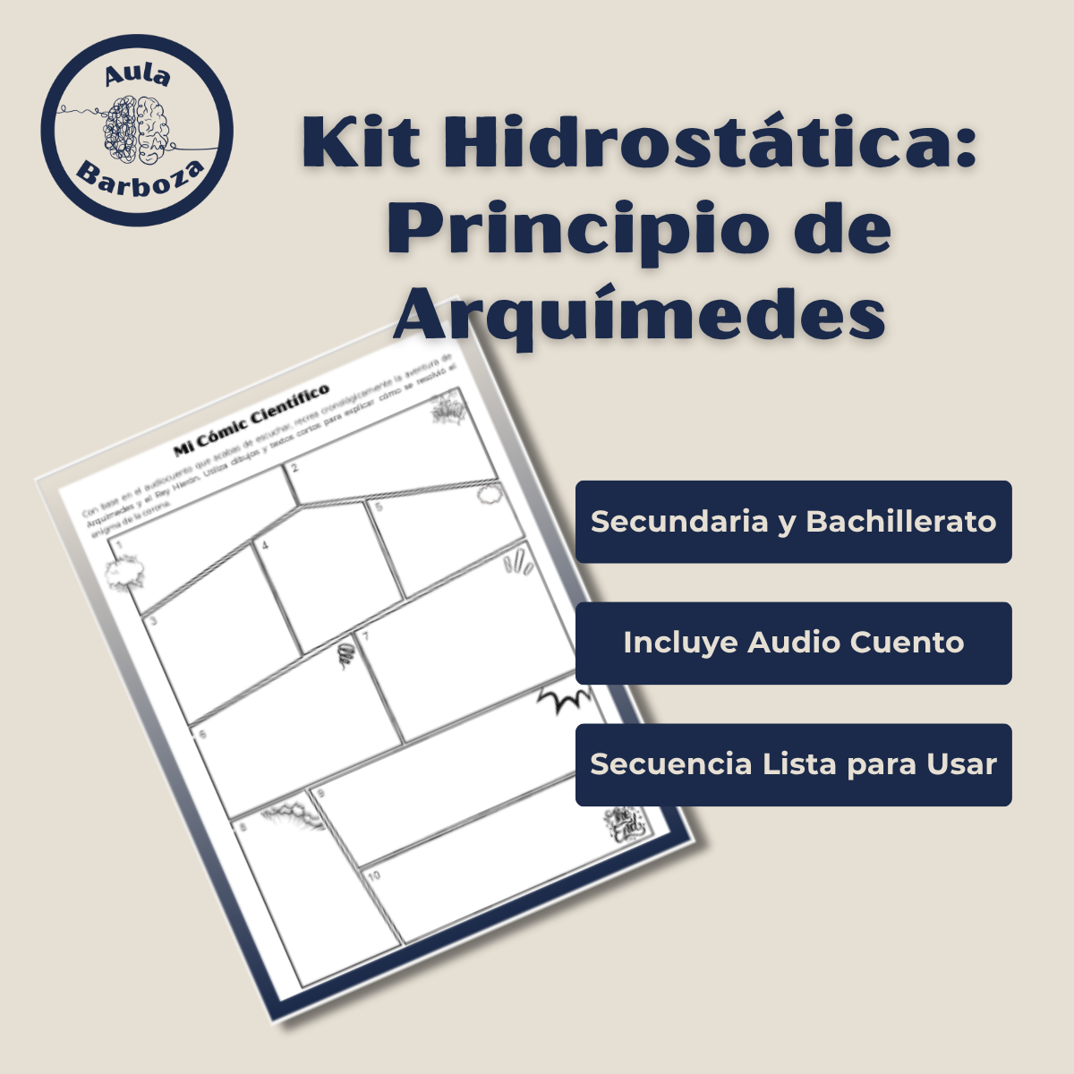 Kit Hidrostática: Principio de Arquímedes 1 Kit Hidrostática: Principio de Arquímedes