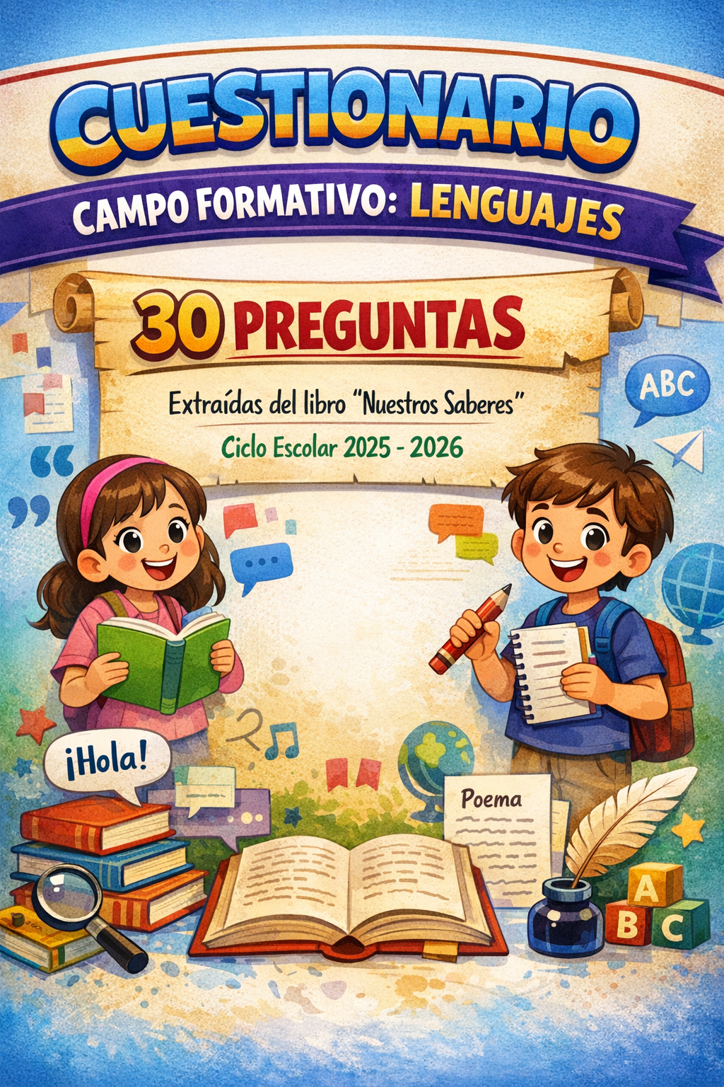 Cuestionario OCI Lenguajes-30 PREGUNTAS 1 Cuestionario OCI Lenguajes-30 PREGUNTAS