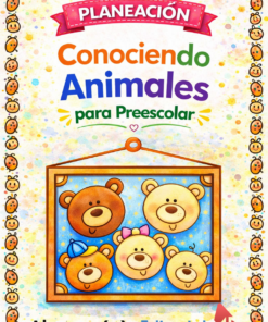 Planeación Conociendo Animales para Preescolar
