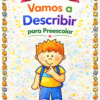 Planeación Vamos a Describir para Preescolar