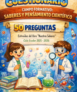 Cuestionario OCI Saberes y Pensamiento Científico-50 PREGUNTAS