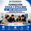 Formación Cívica y Ética NEM 2.º de Secundaria | Programa Analítico y Planeaciones por Proyectos 2026-2027 | Word Editable