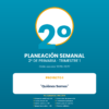 Planeación Semanal 2° Primaria NEM — Proyecto Integrado "Quiénes Somos" — Trimestre 1 (Editable)