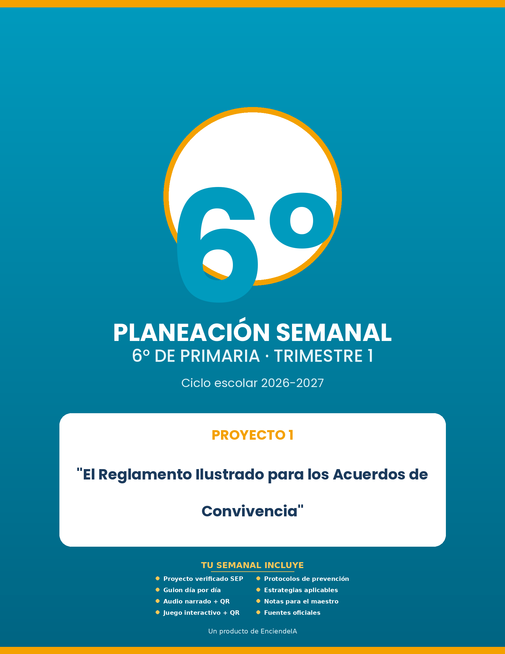 Planeación Semanal 6° Primaria NEM — Repaso Diagnóstico Práctico + Proyecto "El Reglamento Ilustrado" — Trimestre 1 (Editable) 1 Planeación Semanal 6° Primaria NEM — Repaso Diagnóstico Práctico + Proyecto "El Reglamento Ilustrado" — Trimestre 1 (Editable)