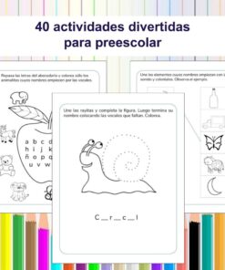 actividades para niños de preescolar