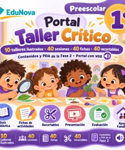 Material educativo para maestros 4 Portal preescolar Taller critico