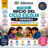 Kit para el Inicio del Ciclo Escolar NEM 2026-2027 4° Primaria | Integra, Diagnostica y Nivela | Clases listas para aplicar + PPT y Guías PDF