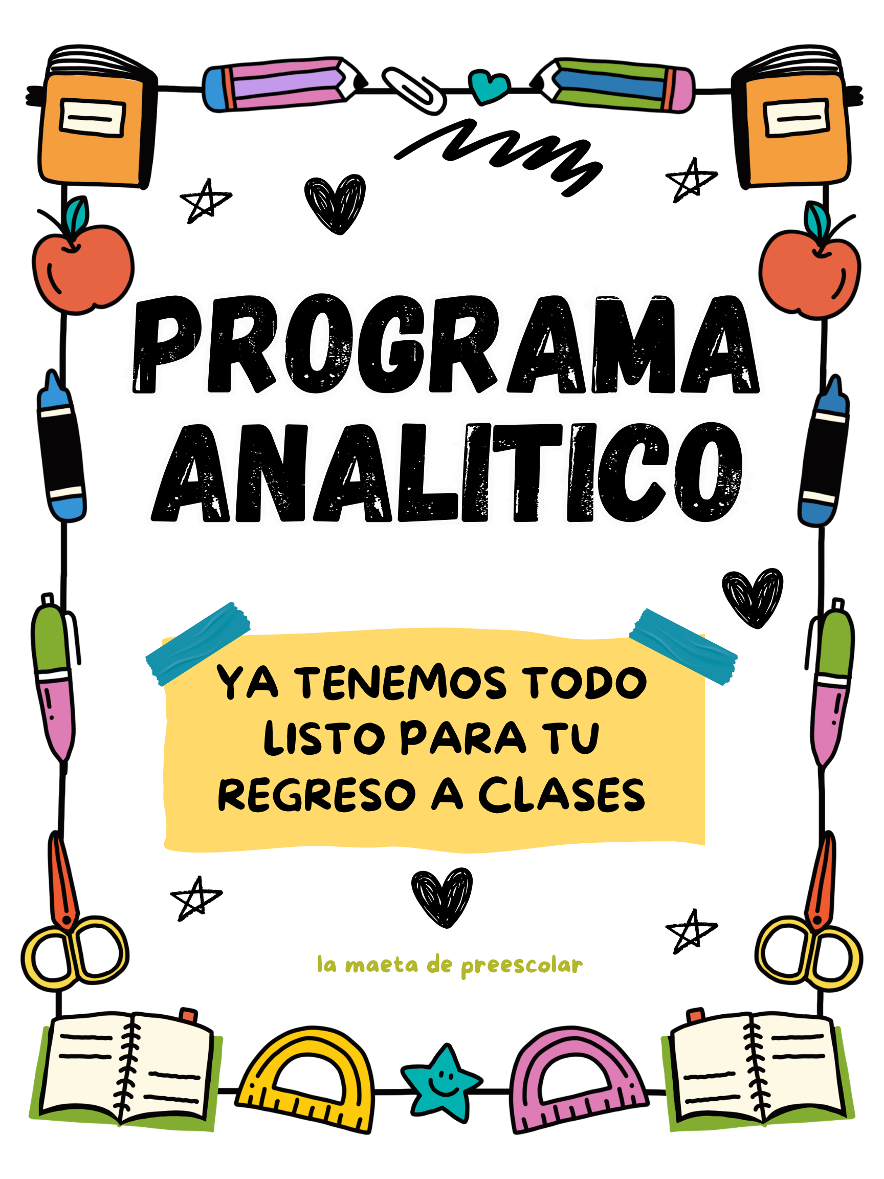 PROGRAMA ANALITICO 1 PROGRAMA ANALITICO
